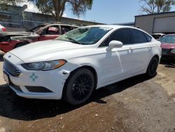 Salvage cars for sale at Albuquerque, NM auction: 2017 Ford Fusion SE