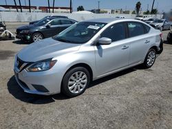 Salvage cars for sale at Van Nuys, CA auction: 2016 Nissan Sentra S