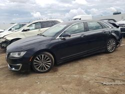 Carros salvage sin ofertas aún a la venta en subasta: 2017 Lincoln MKZ Select