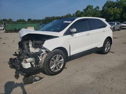 Salvage cars for sale at Ellwood City, PA auction: 2016 Ford Edge SEL