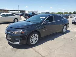 2018 Chevrolet Malibu LT en venta en Grand Prairie, TX