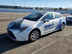 Salvage cars for sale from Copart Van Nuys, CA: 2021 Toyota Corolla LE