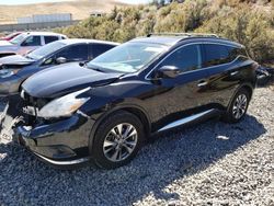 Salvage cars for sale at Reno, NV auction: 2017 Nissan Murano S