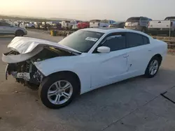 Salvage cars for sale at Grand Prairie, TX auction: 2019 Dodge Charger SXT