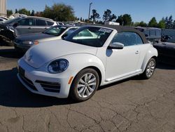 Salvage cars for sale at Woodburn, OR auction: 2017 Volkswagen Beetle S/SE