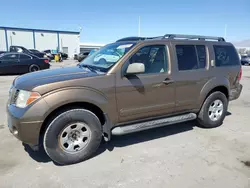 Salvage cars for sale at Las Vegas, NV auction: 2005 Nissan Pathfinder LE