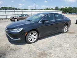 Salvage cars for sale at Lumberton, NC auction: 2017 Chrysler 200 Limited