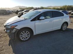 Honda Civic ex salvage cars for sale: 2012 Honda Civic EX