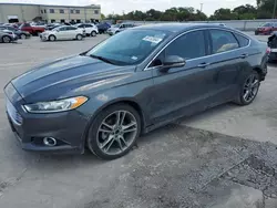 Ford salvage cars for sale: 2016 Ford Fusion Titanium