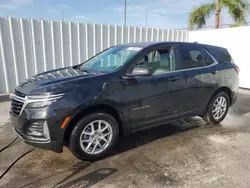 Salvage cars for sale at Riverview, FL auction: 2024 Chevrolet Equinox LT