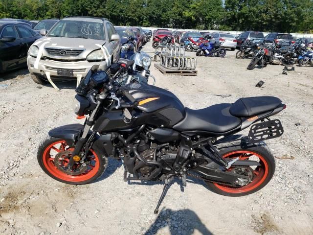 2019 Yamaha MT07