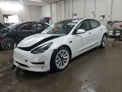 Salvage cars for sale at Madisonville, TN auction: 2021 Tesla Model 3