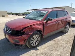 Salvage cars for sale at Temple, TX auction: 2019 Volkswagen Tiguan S