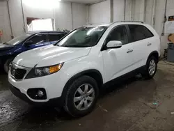 Salvage cars for sale at Madisonville, TN auction: 2013 KIA Sorento LX