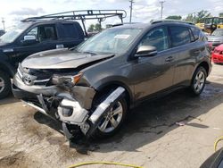 Salvage cars for sale at Chicago Heights, IL auction: 2015 Toyota Rav4 XLE