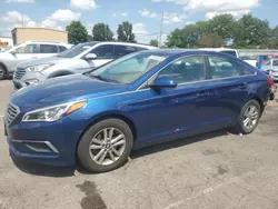 Salvage cars for sale at Moraine, OH auction: 2017 Hyundai Sonata SE