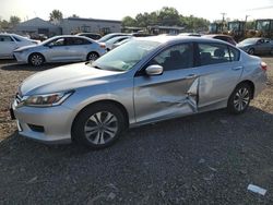 Salvage cars for sale at Hillsborough, NJ auction: 2014 Honda Accord LX