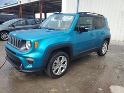 Jeep salvage cars for sale: 2022 Jeep Renegade Limited