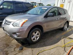 Salvage cars for sale at Chicago Heights, IL auction: 2012 Nissan Rogue S