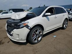 Ford salvage cars for sale: 2014 Ford Edge Sport