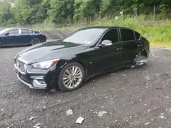 Infiniti Vehiculos salvage en venta: 2018 Infiniti Q50 Luxe