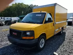 Salvage trucks for sale at Grantville, PA auction: 2017 GMC Savana Cutaway G3500