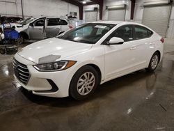 Salvage cars for sale at Avon, MN auction: 2017 Hyundai Elantra SE