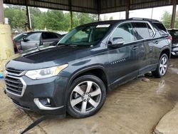 Chevrolet salvage cars for sale: 2021 Chevrolet Traverse LT