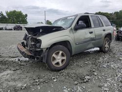 Chevrolet salvage cars for sale: 2004 Chevrolet Trailblazer LS