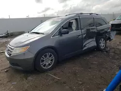 2012 Honda Odyssey EXL en venta en Chicago Heights, IL