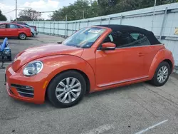 Volkswagen salvage cars for sale: 2018 Volkswagen Beetle S