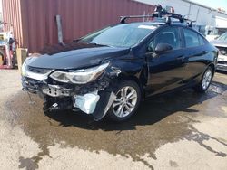 Salvage cars for sale at New Britain, CT auction: 2019 Chevrolet Cruze LS