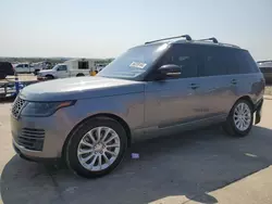 Land Rover salvage cars for sale: 2020 Land Rover Range Rover HSE