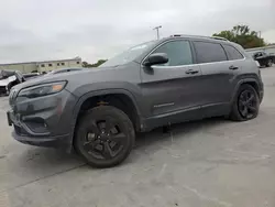 Salvage cars for sale at Wilmer, TX auction: 2019 Jeep Cherokee Latitude Plus