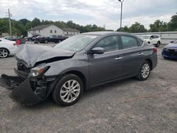 Salvage cars for sale at York Haven, PA auction: 2018 Nissan Sentra S