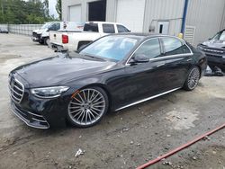 Salvage cars for sale at Savannah, GA auction: 2024 Mercedes-Benz S 580 4matic