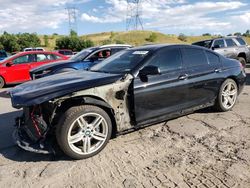 Salvage cars for sale at Littleton, CO auction: 2015 BMW 640 XI Gran Coupe