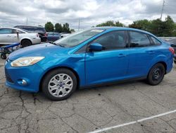 Salvage cars for sale at Moraine, OH auction: 2012 Ford Focus SE