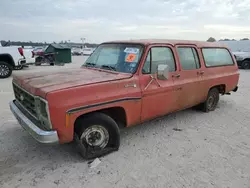 Salvage cars for sale at Houston, TX auction: 1979 Chevrolet C/K 10 SER