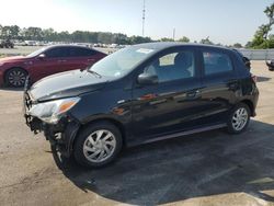 Salvage cars for sale at Dunn, NC auction: 2021 Mitsubishi Mirage ES