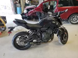 Salvage motorcycles for sale at Rogersville, MO auction: 2024 Yamaha MT07