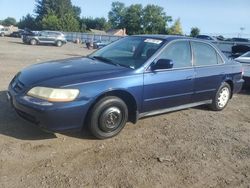 Salvage cars for sale at Finksburg, MD auction: 2002 Honda Accord LX