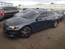 Salvage cars for sale at Anthony, TX auction: 2018 Chevrolet Malibu LS