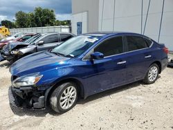 Salvage cars for sale at Apopka, FL auction: 2017 Nissan Sentra S