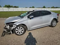 Salvage cars for sale at Houston, TX auction: 2021 Toyota Corolla LE