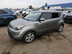 Salvage cars for sale at Woodhaven, MI auction: 2014 KIA Soul