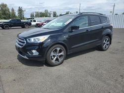 Salvage cars for sale at Portland, OR auction: 2017 Ford Escape SE