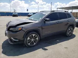 Jeep salvage cars for sale: 2022 Jeep Cherokee Limited