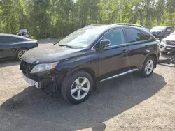 Salvage cars for sale at Cookstown, ON auction: 2010 Lexus RX 350