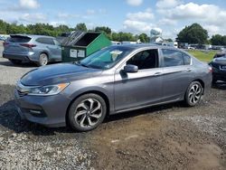 Salvage cars for sale at Hillsborough, NJ auction: 2016 Honda Accord EXL